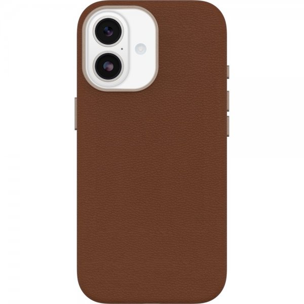 Otterbox iPhone 17 Deksel Symmetry Cactus Leather MagSafe Desert Saddle