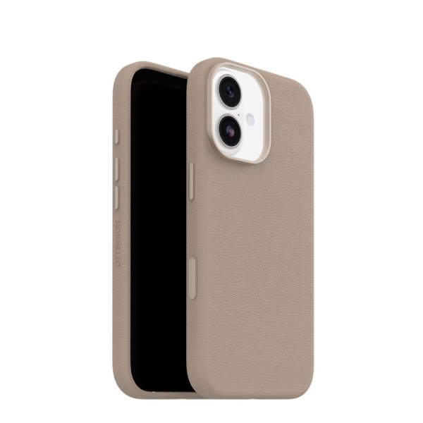 Otterbox iPhone 17 Deksel Symmetry Cactus Leather MagSafe Grey Comfort