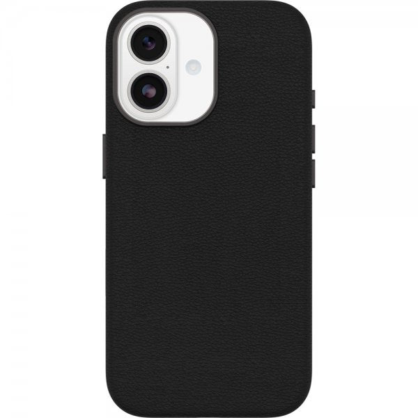 Otterbox iPhone 17 Deksel Symmetry Cactus Leather MagSafe Noir Ash