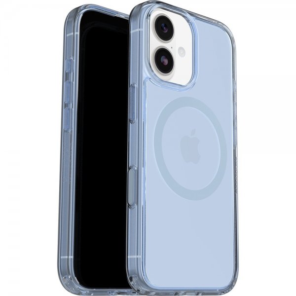 Otterbox iPhone 17 Deksel Symmetry Clear MagSafe Blue Bliss