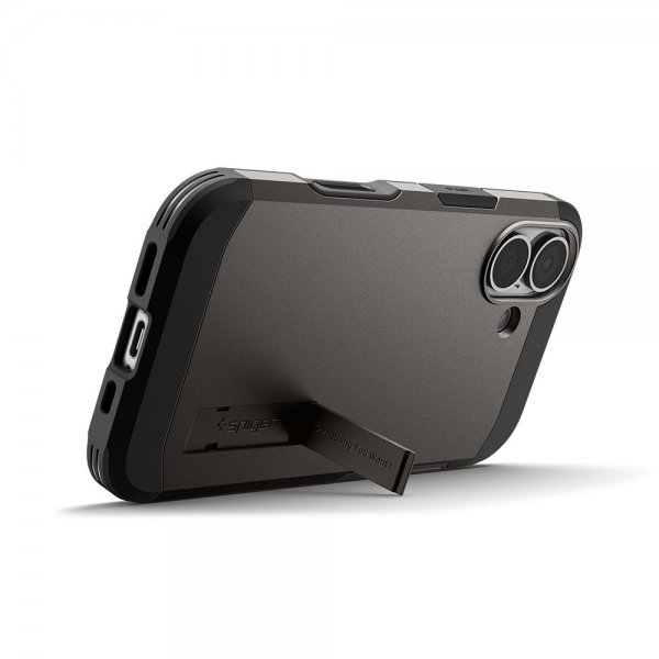 Spigen iPhone 17 Deksel Tough Armor T MagFit Gunmetal