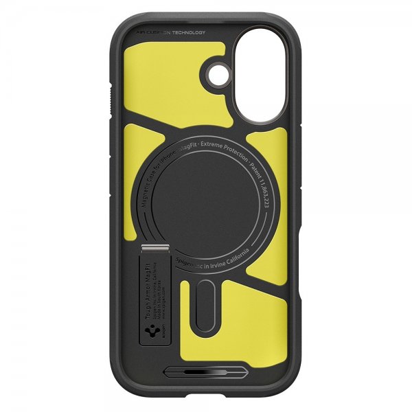 Spigen iPhone 17 Deksel Tough Armor T MagFit Gunmetal