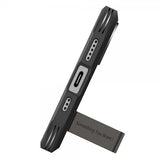 Spigen iPhone 17 Deksel Tough Armor T MagFit Gunmetal