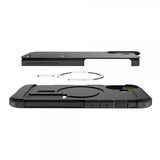 Spigen iPhone 17 Deksel Tough Armor T MagFit Svart
