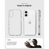 Spigen iPhone 17 Deksel Ultra Hybrid Crystal Clear