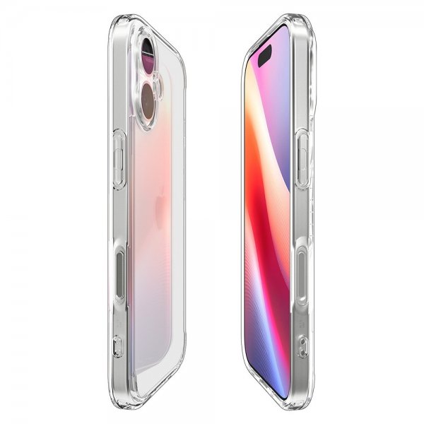 Spigen iPhone 17 Deksel Ultra Hybrid Crystal Clear