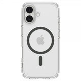 Spigen iPhone 17 Deksel Ultra Hybrid MagFit Clear Graphite