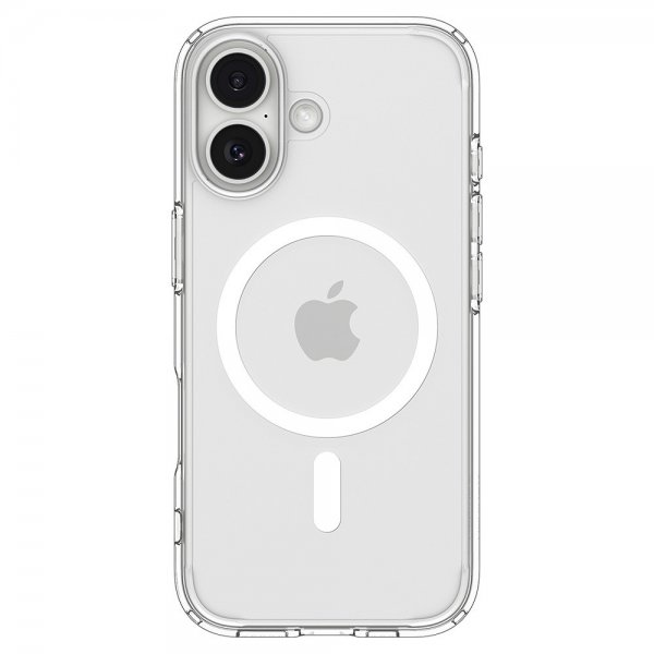 Spigen iPhone 17 Deksel Ultra Hybrid MagFit Clear White