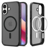 Spigen iPhone 17 Deksel Ultra Hybrid MagFit Frost Black