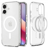 Spigen iPhone 17 Deksel Ultra Hybrid MagFit Frost White