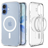 Spigen iPhone 17 Deksel Ultra Hybrid MagFit Frost White