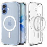 Spigen iPhone 17 Deksel Ultra Hybrid MagFit Frost White
