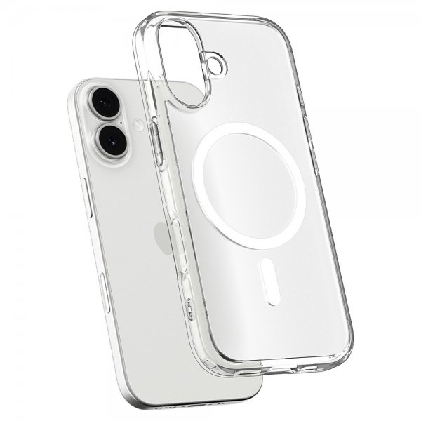 Spigen iPhone 17 Deksel Ultra Hybrid MagFit Frost White