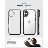Spigen iPhone 17 Deksel Ultra Hybrid Matte Black