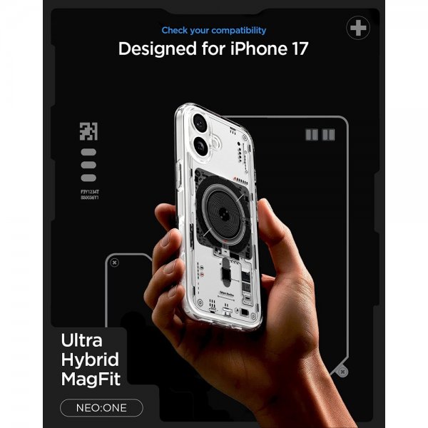 Spigen iPhone 17 Deksel Ultra Hybrid Neo One MagFit