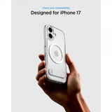 Spigen iPhone 17 Deksel Ultra Hybrid S MagFit Clear White