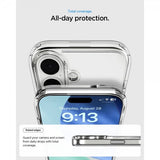 Spigen iPhone 17 Deksel Ultra Hybrid S MagFit Clear White