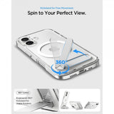 Spigen iPhone 17 Deksel Ultra Hybrid S MagFit Clear White