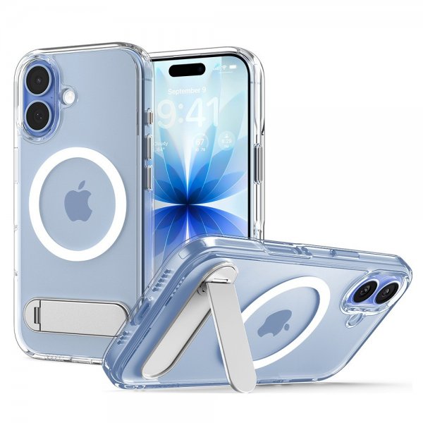 Spigen iPhone 17 Deksel Ultra Hybrid S MagFit Clear White