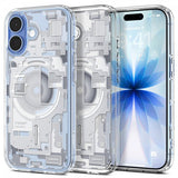 Spigen iPhone 17 Deksel Ultra Hybrid Zero One MagFit Hvit