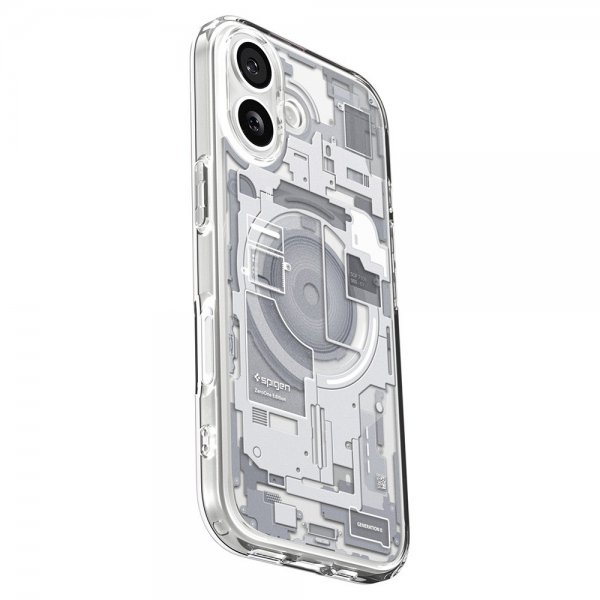 Spigen iPhone 17 Deksel Ultra Hybrid Zero One MagFit Hvit