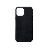 Journey iPhone 12 Mini Deksel Ekte Skinn Svart