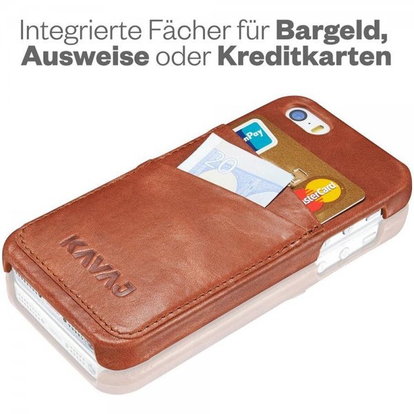 Kavaj iPhone 5/5S/SE 2016 Deksel Tokyo Brun