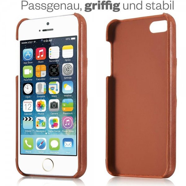 Kavaj iPhone 5/5S/SE 2016 Deksel Tokyo Brun