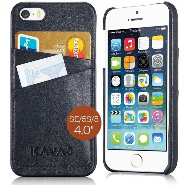 Kavaj iPhone 5/5S/SE 2016 Deksel Tokyo Svart