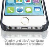Kavaj iPhone 5/5S/SE 2016 Deksel Tokyo Svart