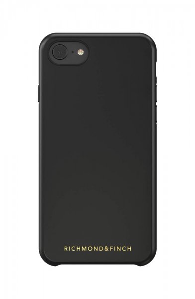 Richmond & Finch iPhone 6/6S/7/8/SE Etui Wallet Löstagbart Deksel Svart