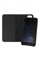 Richmond & Finch iPhone 6/6S/7/8/SE Etui Wallet Löstagbart Deksel Svart