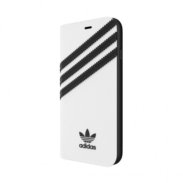 Adidas iPhone 6/6S/7/8/SE Etui Booklet Case Hvit