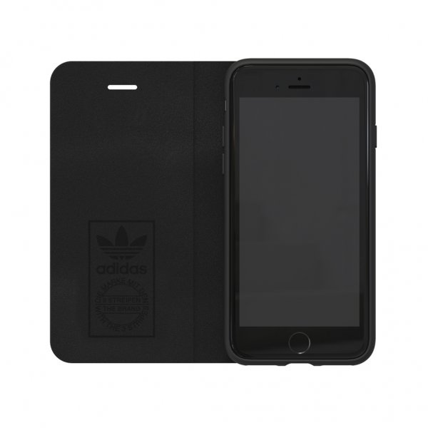 Adidas iPhone 6/6S/7/8/SE Etui Booklet Case Hvit