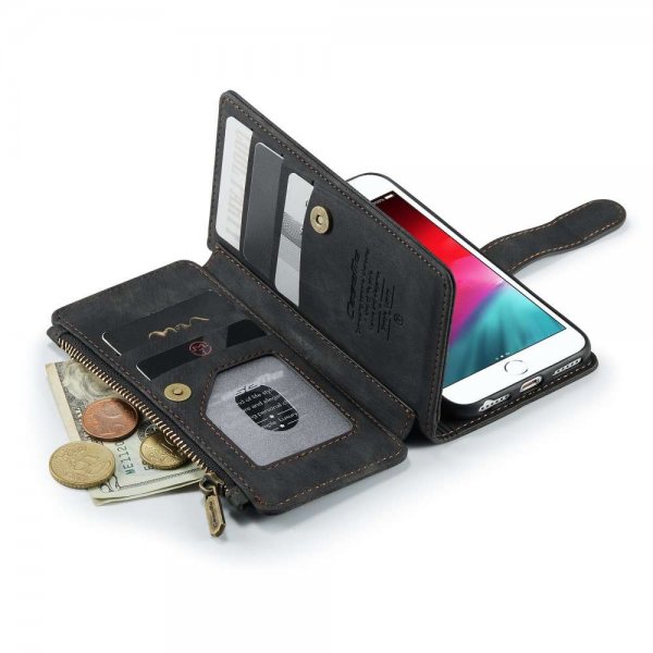 CaseMe iPhone 6/6S/7/8/SE Etui C30 Series Svart