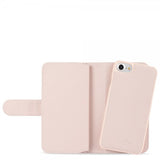 holdit iPhone 6/6S/7/8/SE Etui Wallet Case Extended Magnet Avtakbart Deksel Blush Pink