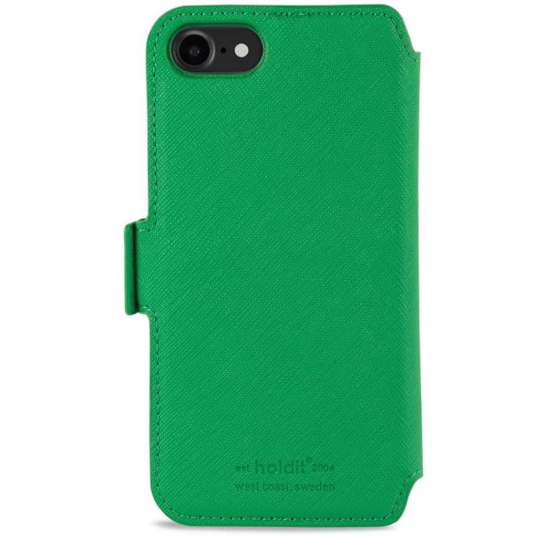 holdit iPhone 6/6S/7/8/SE Etui Wallet Case Magnet Stockholm Grass Green