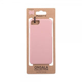 Onsala iPhone 6/6S/7/8/SE Deksel Ekte Skinn Rosegull