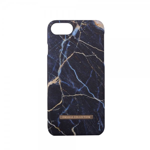 Onsala iPhone 6/6S/7/8/SE Deksel Fashion Edition Black Galaxy Marble