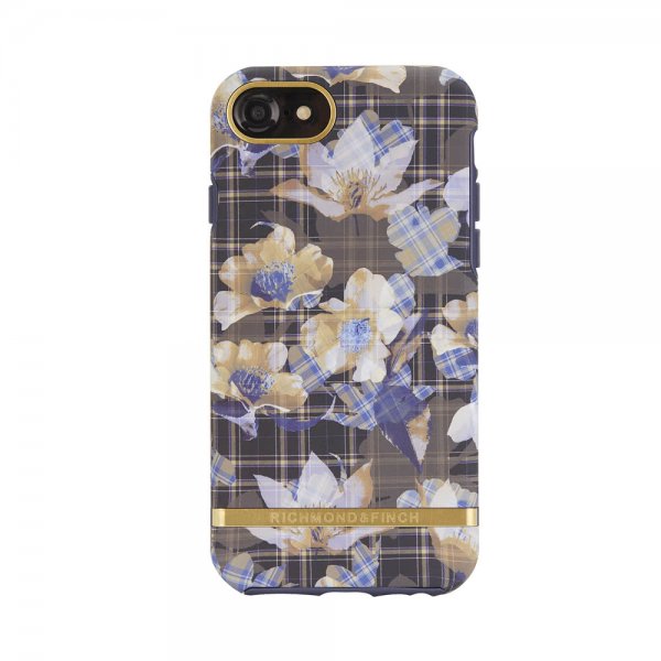 Richmond & Finch iPhone 6/6S/7/8/SE Deksel Floral Checked