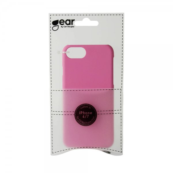 Gear iPhone 6/6S/7/8/SE Deksel Hardplast Rosa