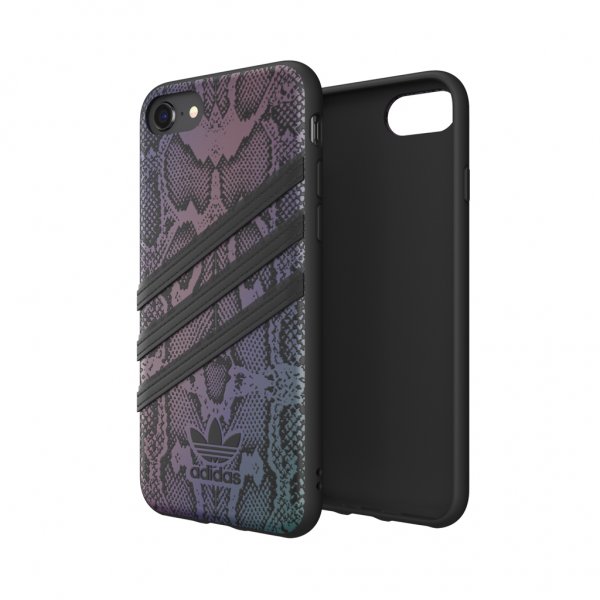 Adidas iPhone 6/6S/7/8/SE Deksel Moulded Case PU Reflective Svart