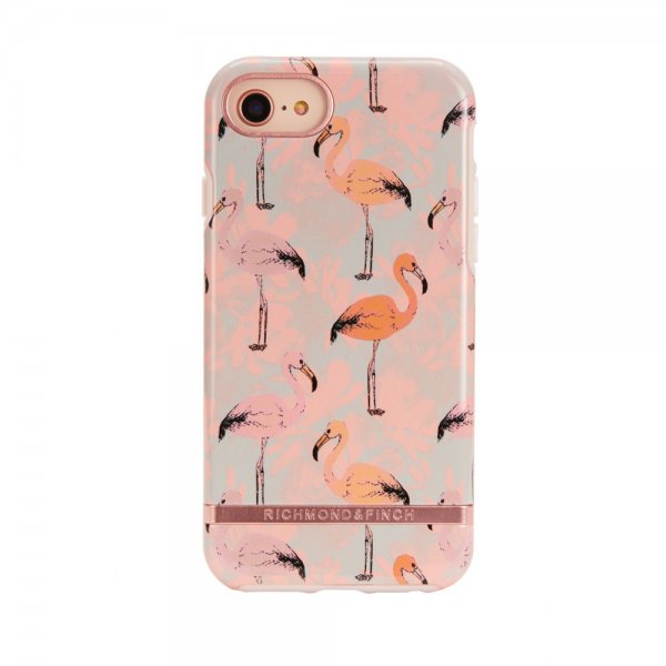 Richmond & Finch iPhone 6/6S/7/8/SE Deksel Pink Flamingo
