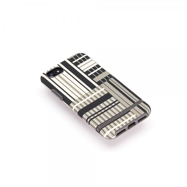 Richmond & Finch iPhone 6/6S/7/8/SE Deksel Platinum Stripes