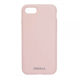 Onsala iPhone 6/6S/7/8/SE Deksel Silikon Sand Pink