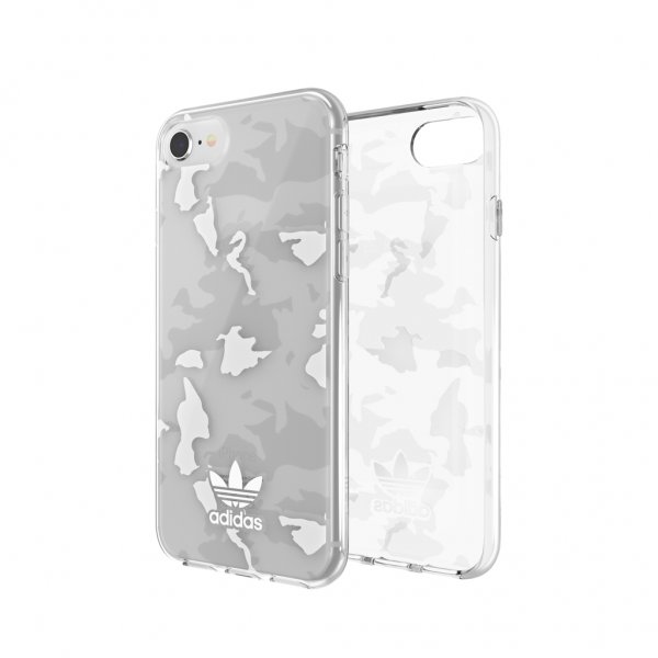 Adidas iPhone 6/6S/7/8/SE Deksel Snap Case Camo Clear AOP
