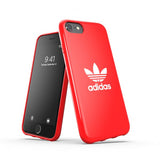 Adidas iPhone 6/6S/7/8/SE Deksel Snap Case Trefoil Rød