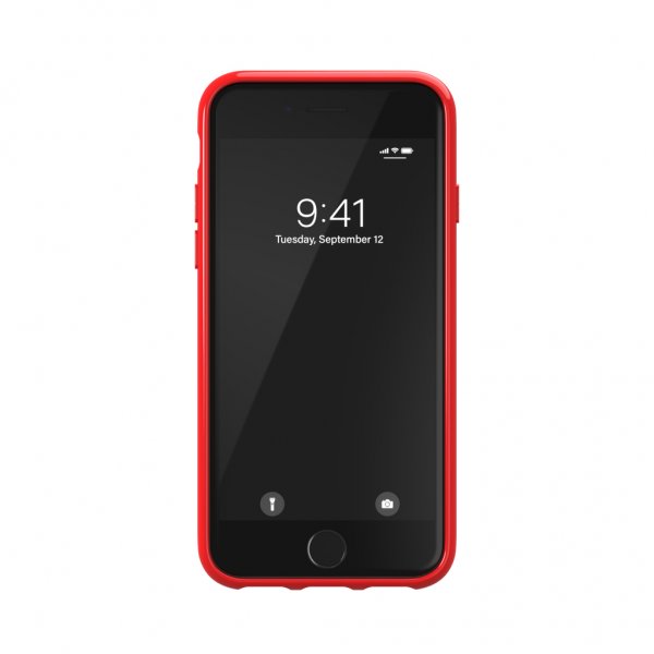Adidas iPhone 6/6S/7/8/SE Deksel Snap Case Trefoil Rød