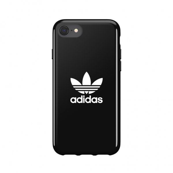 Adidas iPhone 6/6S/7/8/SE Deksel Snap Case Trefoil Svart