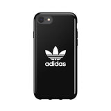 Adidas iPhone 6/6S/7/8/SE Deksel Snap Case Trefoil Svart